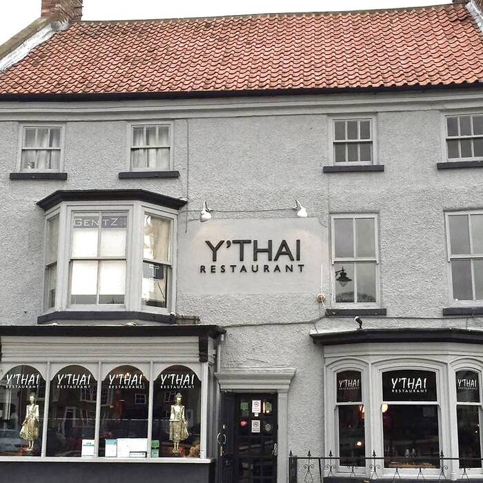 Y'Thai Thai Restaurant exterior, 4 High Street, Stokesley, North Yorkshire - Authentic Thai cuisine, takeaway and Sunday buffet
